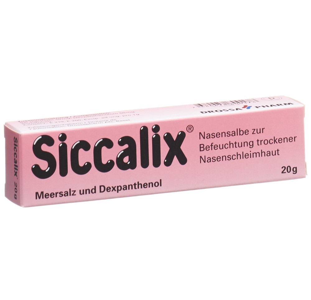 SICCALIX ong nasal tb 20 g SICCALIX ong nasal tb 20 g