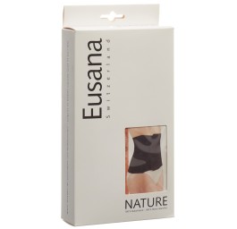 EUSANA chauffe-reins fermeture velcro S noir