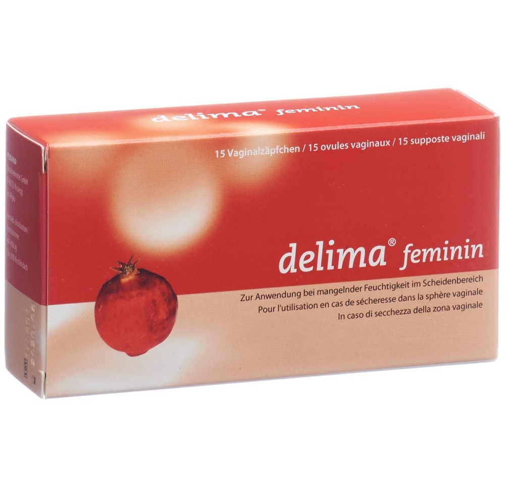 DELIMA FEMININ supp vag 15 pce DELIMA FEMININ supp vag 15 pce