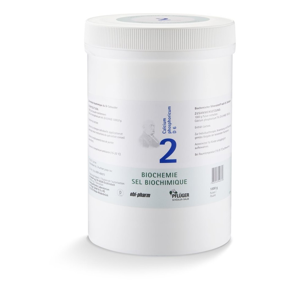 PFLÜGER SCHÜSSLER no2 calc phos pdr 6 D 1 kg