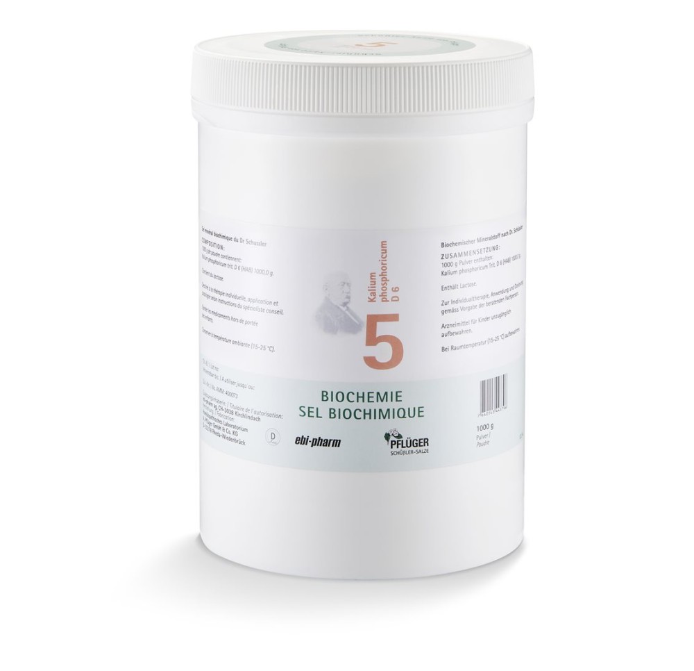 PFLÜGER SCHÜSSLER no5 kal phos pdr 6 D 1 kg