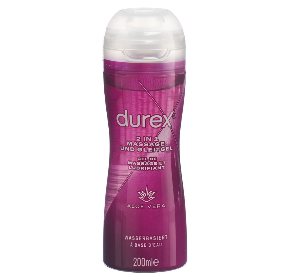 DUREX Play massage et gel lubrifiant 2 en 1 200 ml DUREX Play massage et gel lubrifiant 2 en 1 200 ml