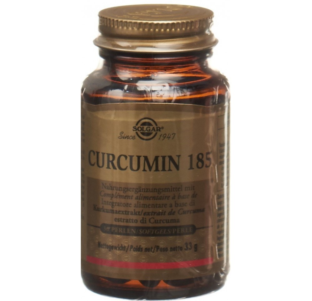 Solgar Curcumin 185 softgels fl 30 pce