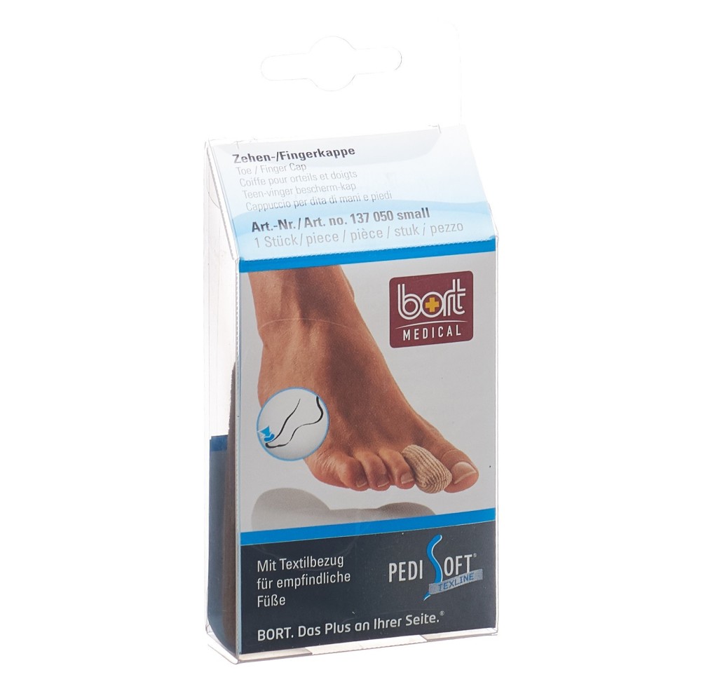 BORT PEDISOFT texline capuchon orteils/doigts S BORT PEDISOFT texline capuchon orteils/doigts S