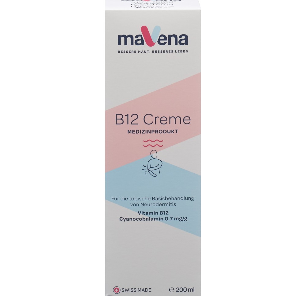 Mavena B12 Crème tb 200 ml