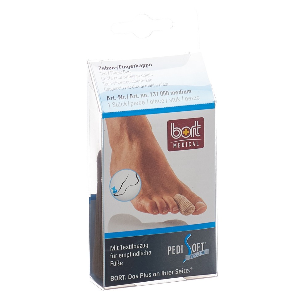 BORT PEDISOFT texline capuchon orteils/doigts M BORT PEDISOFT texline capuchon orteils/doigts M